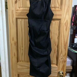 Elegant Black Sleeveless Dress